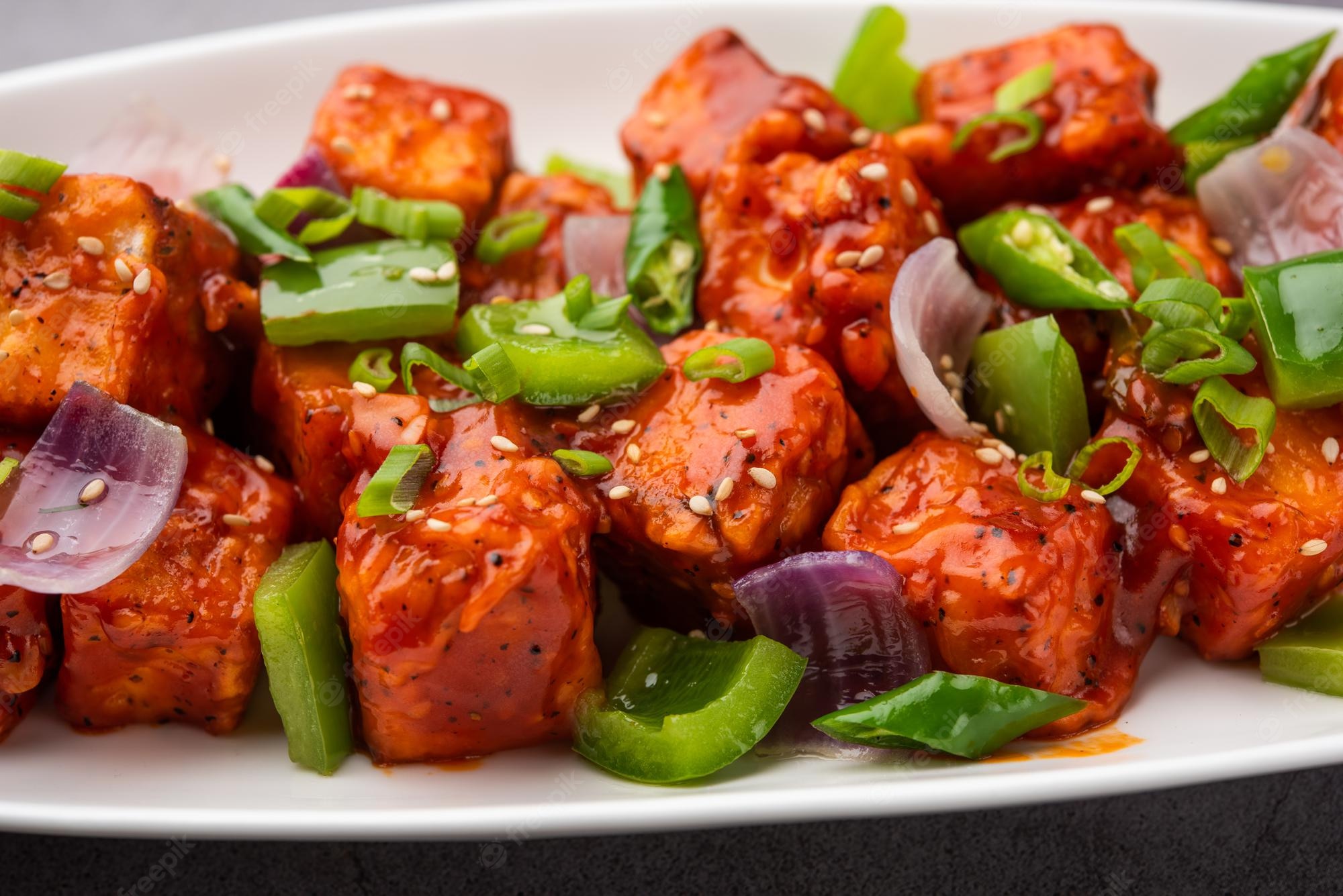 Paneer chili