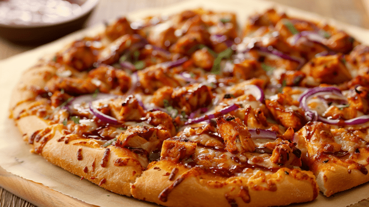 Chicken pizza