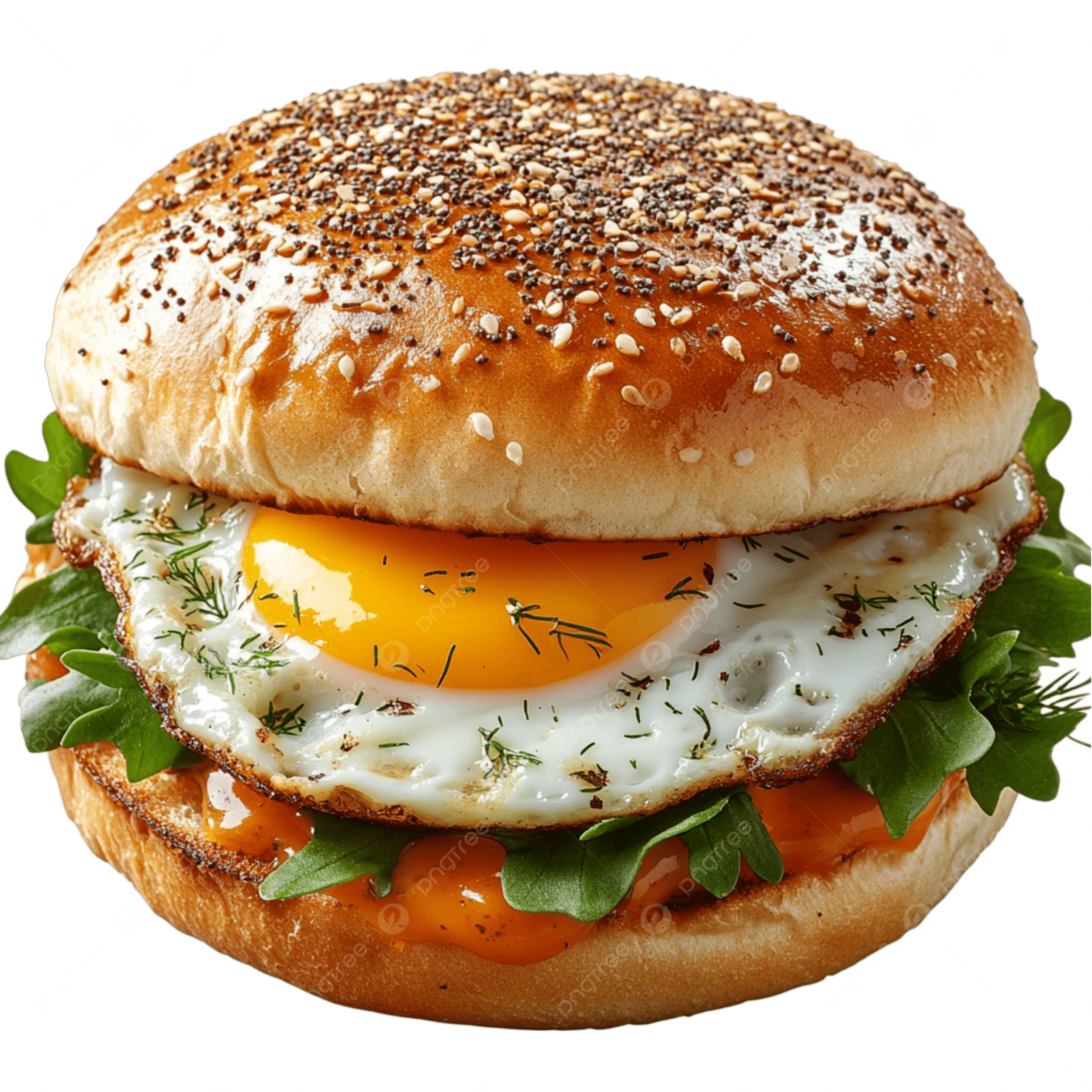 Egg burger