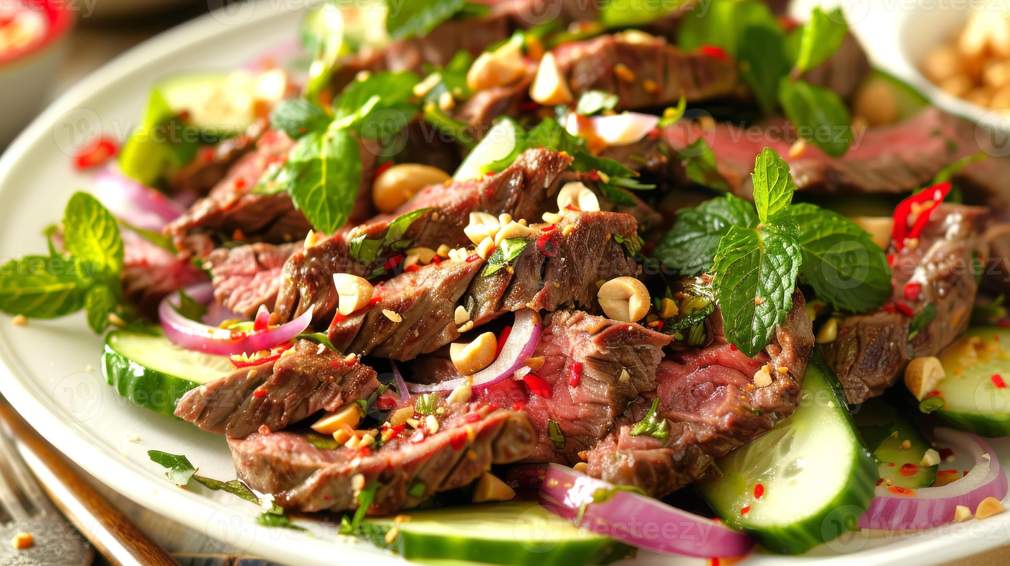 Thai beef salad