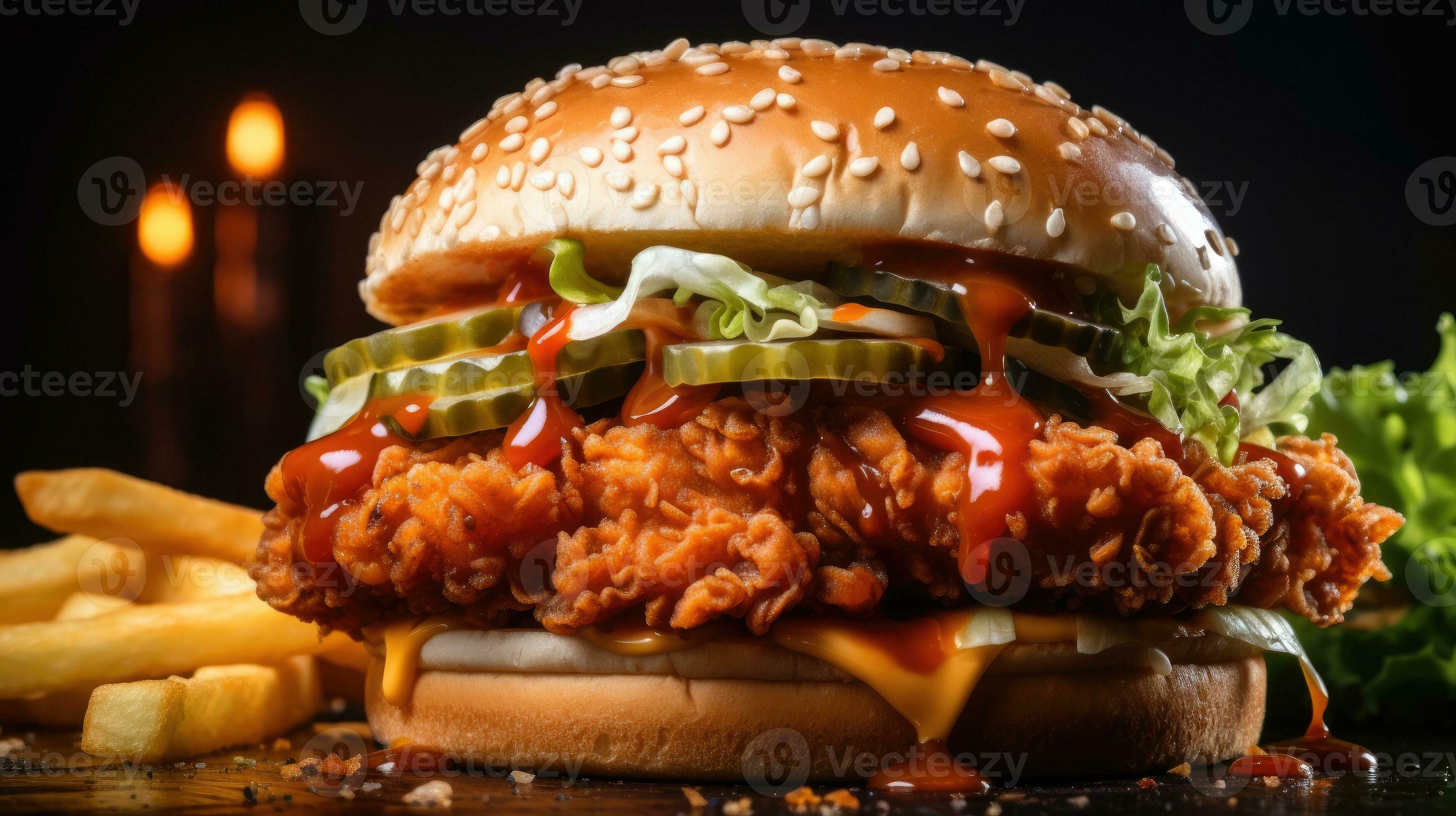 Chicken burger
